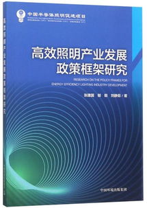 高效照明产业发展政策法规制度框架研究